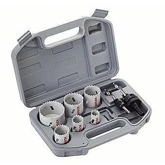 Bosch 8 Piece Plumber's Holesaw Set 2608580803 1 Bosch 8 Piece Plumber's Holesaw Set 2608580803
