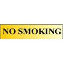 Centurion 2000 Gold No Smoking Sign