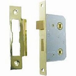 Centurion SP222P Bathroom Mortice Lock 3" PB