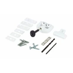 Chubb White UPVC Window Locks Pack Of 2 5 Chubb White UPVC Window Locks Pack Of 2 -Outlet The Build Edge Store 0011175 700