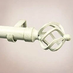 Deville 362Z Paintworks Cage End Curtain Pole 1.2-2.1m