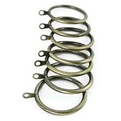 Deville 556Z Classic Antique Brass 30-32mm Curtain Rings (10)