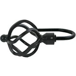 Deville 662Z Classic Black Cage Holdbacks