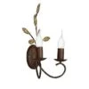 Eglo Catania Brown-Gold, Gold Wall Lamp 86869