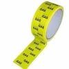 Gas Identification Hazard Tape Black And Yellow