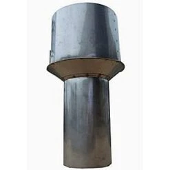Schiedel 6" Stainless Steel Flue Adaptor