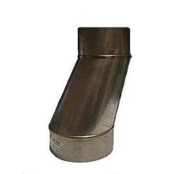 Schiedel 6" X 8" Stainless Steel Offset Flue Adaptor