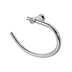 Showerdrape Infinity Towel Ring Chrome