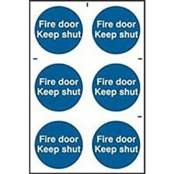 Spectrum 0151 Fire Door Keep Shut Sign