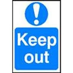 Spectrum 0255 Keep Out Sign