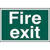 Spectrum 1502 Fire Exit Sign (Text Only)