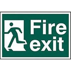 Spectrum 1508 Fire Exit Sign (Man Running To Left)