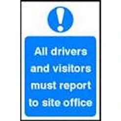 Spectrum 4002 All Drivers And Visitors Must Report To Site Offic
