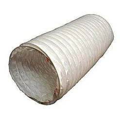 White 6" Flexible Ducting Hose 6m