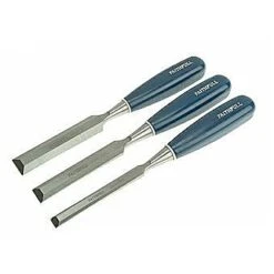 Faithfull Blue Wood Chisel Set Of 3 - FAIWCBS3BC