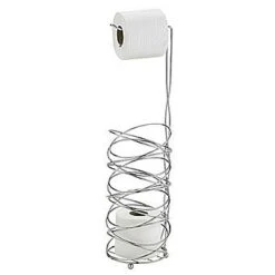 Showerdrape Celeste Toilet Roll Dispenser And Spare Toilet Roll Holder