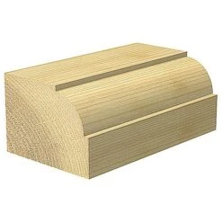 Trend 46/140X1/4TC 1/4" 9.5mm Bearing Guided Ovolo Router Cutter -Outlet The Build Edge Store 0044468 700