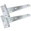 Strong Zinc Plated Tee Hinges 200mm Garden Gate Hinge 8 Inch