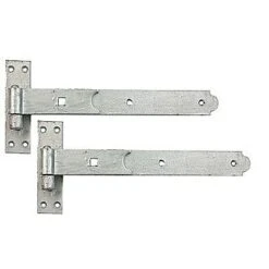 Hook And Band 300mm Galvanised Heavy Duty Gate Hinges 12 Inch