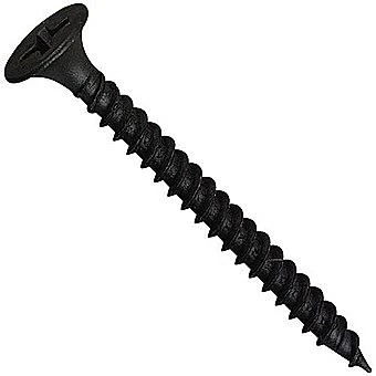 Box Of 1000 Black PH2 3.5 X 42mm Drywall Screws 1 Box Of 1000 Black PH2 3.5 X 42mm Drywall Screws