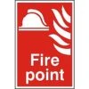 Spectrum Centurion 1451 PVC Fire Point Sign 300 X 200mm