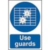 Centurion Safety Use Guards Sign 300 X 200mm