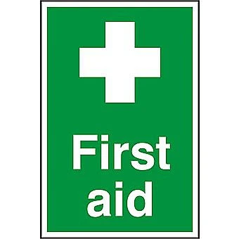 Spectrum Centurion PVC First Aid Sign 300 X 200mm 1 Spectrum Centurion PVC First Aid Sign 300 X 200mm