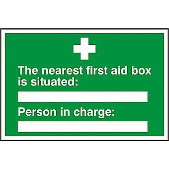 Spectrum Centurion First Aid Box Is Situated Sign 300 X 200mm 1 Spectrum Centurion First Aid Box Is Situated Sign 300 X 200mm