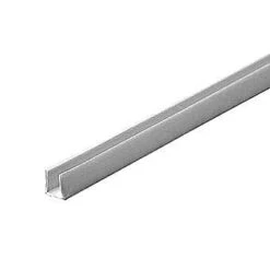 Plastic U Channel 10 X 21mm 2m White