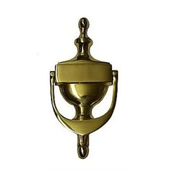 Centurion VB41P 6" Victorian Urn Door Knocker Polished Brass