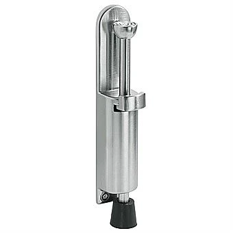 Foot Operated Brushed Chrome Door Stop 1 Foot Operated Brushed Chrome Door Stop