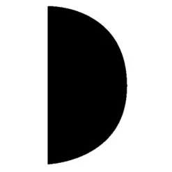 Burbidge Hardwood Standard Half Round 12 X 6 X 2400mm -Outlet The Build Edge Store 0058244 700