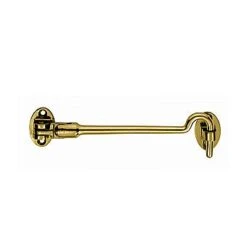 Centurion HE29P 250mm Polished Brass Silent Pattern Cabin Hook