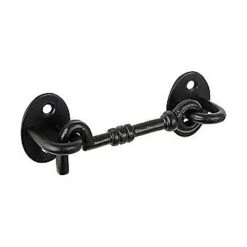 Centurion HE160P 150mm Black Japanned Cast Cabin Hook
