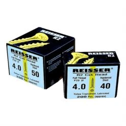 Reisser Cutter 4.0 X 35mm Countersunk Wood Screws 6 Reisser Cutter 4.0 X 35mm Countersunk Wood Screws -Outlet The Build Edge Store 0059442 700