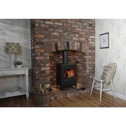 Precision II Multi Fuel Stove 8kW DEFRA Approved -Outlet The Build Edge Store 0061670 700