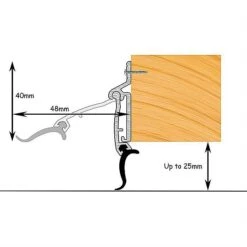 Exitex Auto Seal 914mm Silver - SAA -Outlet The Build Edge Store 0061833 700