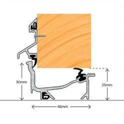 Exitex Weatherten Weatherbar 914mm Mill 5 Exitex Weatherten Weatherbar 914mm Mill -Outlet The Build Edge Store 0061837 700