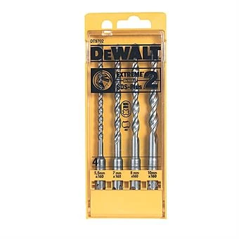DeWalt DT9702 4 Piece SDS Plus Bit Set 1 DeWalt DT9702 4 Piece SDS Plus Bit Set