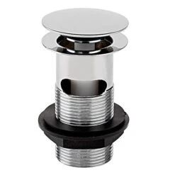 Torrian II Basin Mixer Tap | Pop Up Waste Chrome -Outlet The Build Edge Store 0063780 700