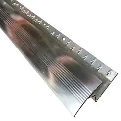 Zig Zag 8mm Carpet To Laminate Coverstrip 2.7m Aluminium