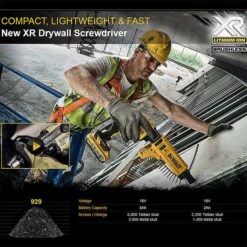 Dewalt DCF620D2K 18V XR Collated Drywall Screwdriver 2 X 2.0Ah Batteries -Outlet The Build Edge Store 0065376 700