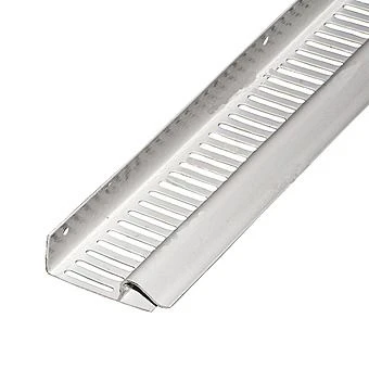 White Soffit Ventilation Strip 2.4m 5.5mm 1 White Soffit Ventilation Strip 2.4m 5.5mm