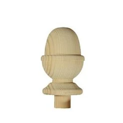 Richard Burbidge Pine Acorn Stair Newel Cap 131 X 85 X 85mm