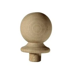 Richard Burbidge Pine Stair Ball Newel Cap 106 X 85 X 85mm