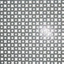 Steel Perforated 11mm Noughts & Crosses 1000 X 500mm Sheet No. 72