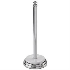 Showerdrape Opera Floor Standing Spare Toilet Roll Holder Chrome