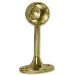 Basta Pair Of Brass Towel Rail Ends 3/4 Inch