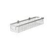 Croydex Aluminium Long Cosmetic Bathroom Storage Basket