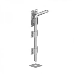 18" Galvanised Drop Bolt Heavy Duty Door Lock
